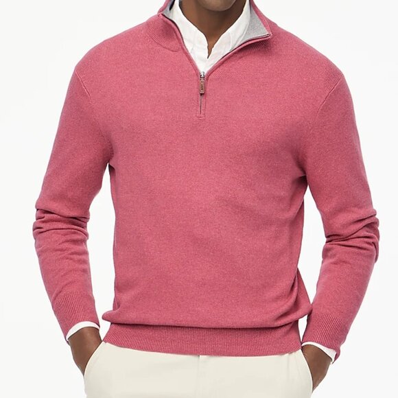 J. Crew Factory Other - ♻️Crew Cotton half-zip sweater Size Large FLAWED
